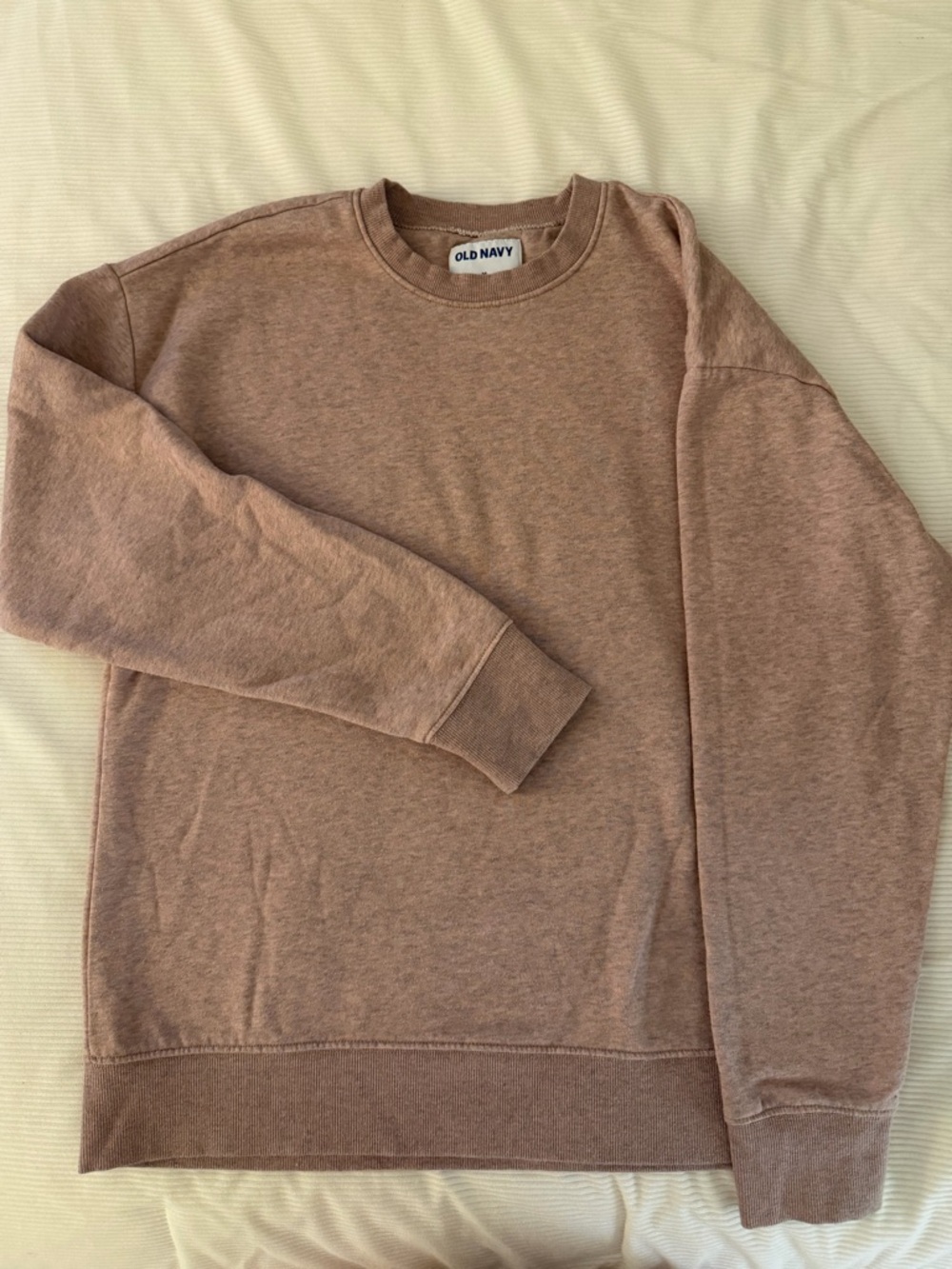 Old Navy Heather Pink Crewneck Sweatshirt